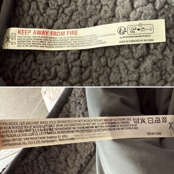 NWT Free People Movement Hit The Slopes Sequin Jacket S Silver Metallic Sherpa - Picture 14 of 16